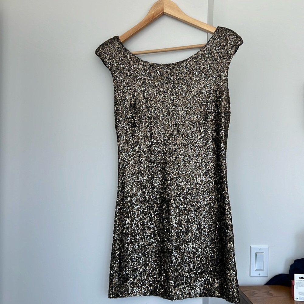 MinkPink sequin dress